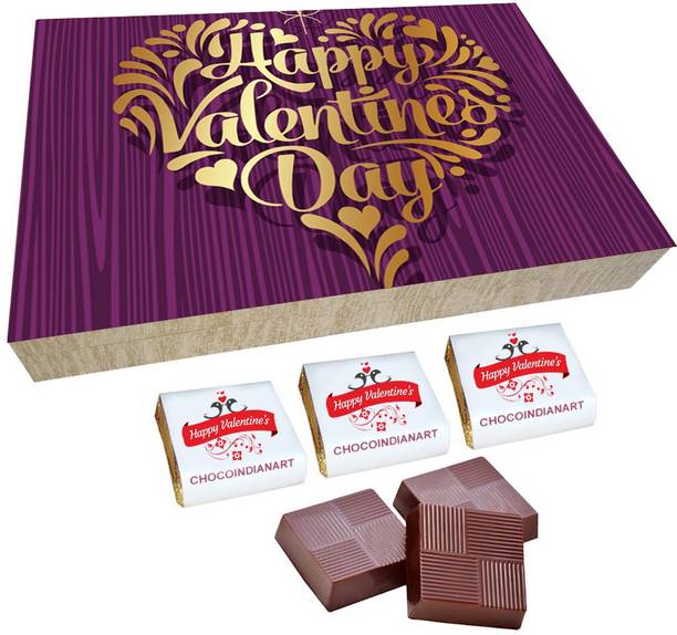 CHOCOINDIANART Very Special Valentine's Day, 12pcs Chocolate Gifts, Truffles