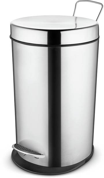 Bonita LID, Pedal/Foot Operated, with Retractable Plastic bucket, 12 Ltr. डस्टबिन