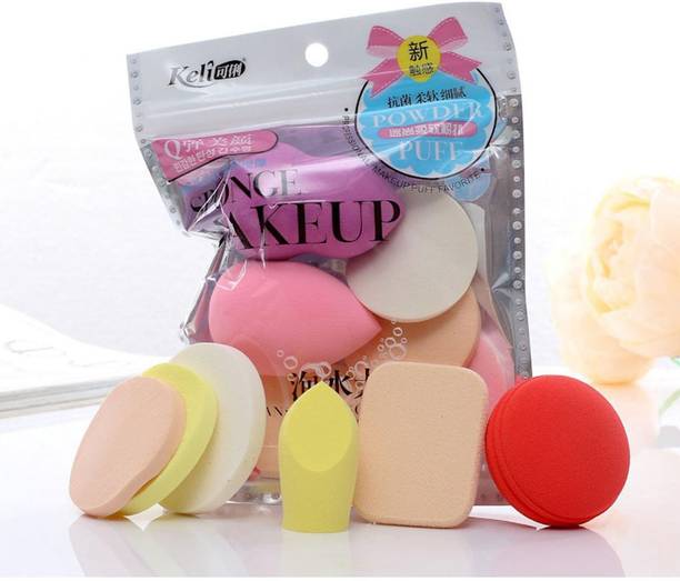 dndeals Fashion Beauty Care Makeup Cotton Pad Applicator Foundation Makeup Blender Powder Buff Sponge Cosmetic Puff_