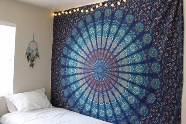 Mandala Tapestry Indian Wall Hanging Decor Bohemian Hippie Queen Twin Poster New