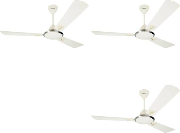 USHA Striker Galaxy GBD -Pack of 3 with 1 Year Warranty Anti Dust 1200 mm Ceiling Fan