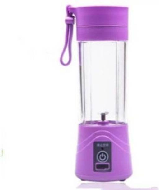 GUGGU PJS_660P Smart Portable Electric Fruit Juice Maker/Blender USB Rechargeable Mini Juicer/ Work as power bank also Mixer Juicer Jar