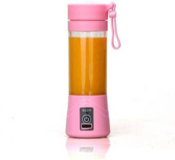 GUGGU MLV_519M Smart Portable Electric Fruit Juice Maker/Blender USB Rechargeable Mini Juicer/ Work as power bank also Mixer Juicer Jar