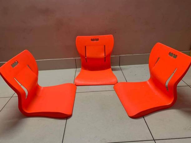 Unicus Inventors Yoga Meditation Backache Healer Chair (Pack of 3) Multicolor Yoga Chair