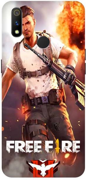 Zaplab Back Cover for Realme 3 Free Fire Games Printed Back Cover