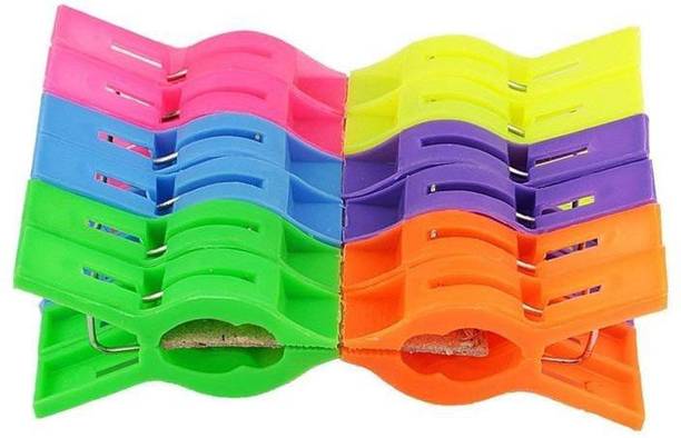 क्वालिटी बिट ClothClip-24 प्लास्टिक क्लॉथ क्लिप्स