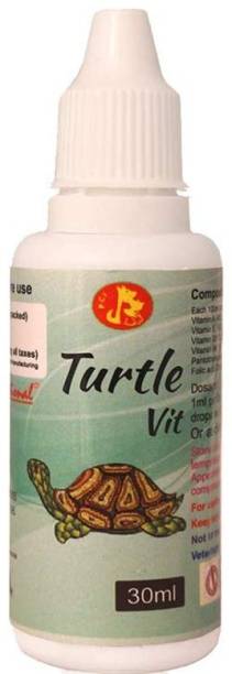 Pet Care International (CI) Turtle Vit Drop To rovide Essential Vitamins and Nutrients to Turtle for better Healthy Healthcare (30ml) Pet Health Supplements