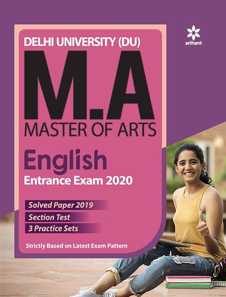 Delhi University (DU) M.A Master Of Arts English Entrance Examination 2020