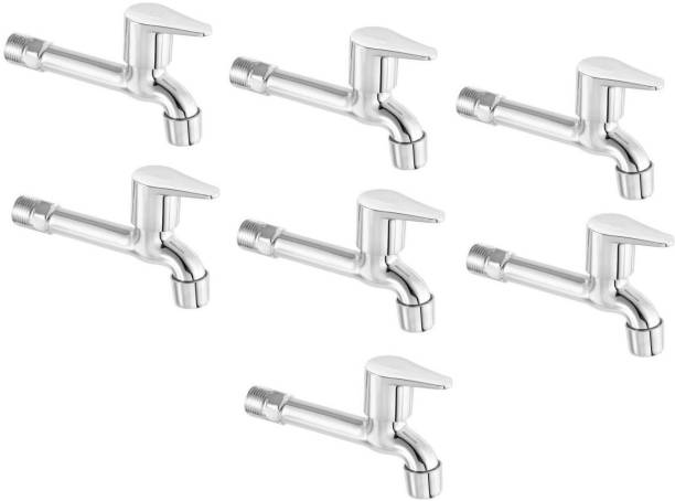 ANMEX Long body Bib Cock Tap - (Pack of 7) Bib Tap Faucet