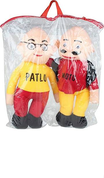 soniya enterprises Beautiful Motu Patlu Soft Toy for Kids (Motu Patlu)  - 38 cm