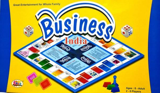 Ekta Business India Money & Assets Board Game
