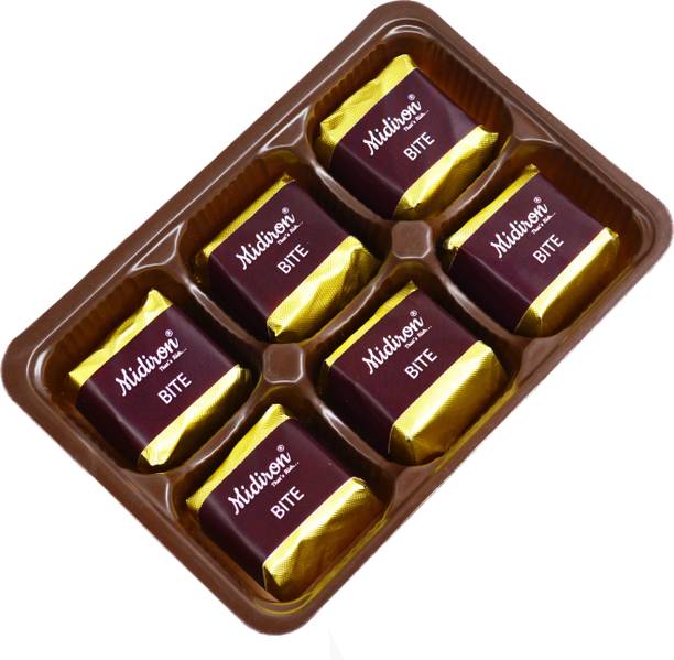 Midiron Valentine Chocolate Gifts, Milk Chocolate for Valentine’s Day, Birthday, Anniversary (9 Chocolate) Paper, Plastic Gift Box