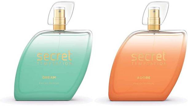 सीक्रेट टेम्पटेशन Dream and Adore Edp - 50 ml each (Pack of 2) Eau de Parfum  -  100 ml