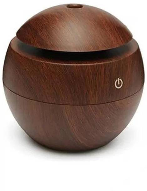 RGMS Room USB Aroma Essential Oil Diffuser Ultrasonic Air Home Humidifier Mini Mist Maker Aroma Diffuser 130ML 7 Color LED Light Office Humidifier
