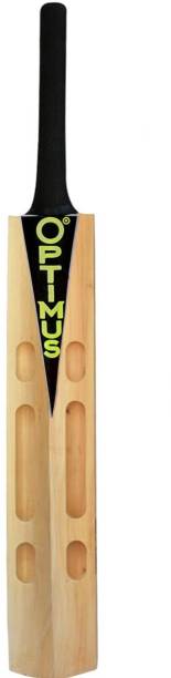 Optimus ® Cricket Scoop Bat Poplar Willow Full Size For Tennis Ball-No Leather Ball E Poplar Willow Cricket  Bat