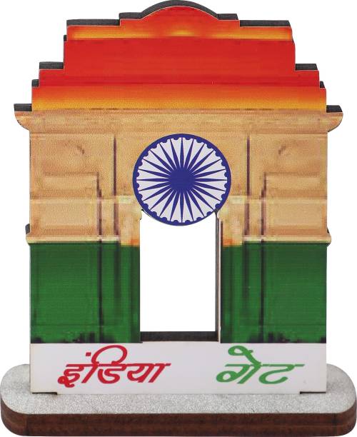VOILA Indian National Flags For Car Dashboard Decoration Rectangle Car Dashboard Flag Flag