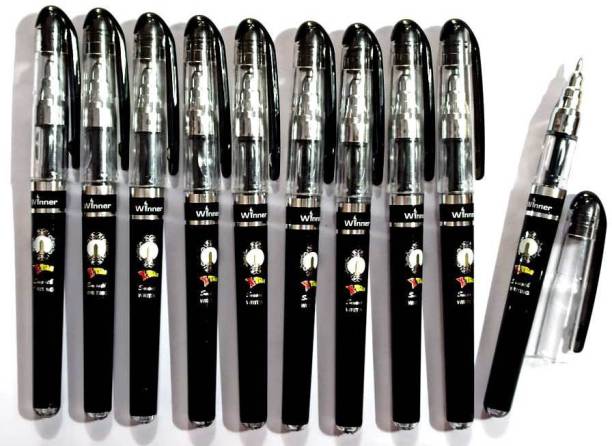 montex Winner Jumbo Black Gel Pen