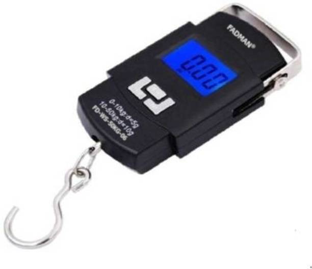 फैडमैन DIGITAL HEAVY DUTY PORTABLE 50KG SCALE FOR KITCHEN AND LUGGAGE Portable 50Kg Scale for Kitchen and Luggage वेइंग स्केल