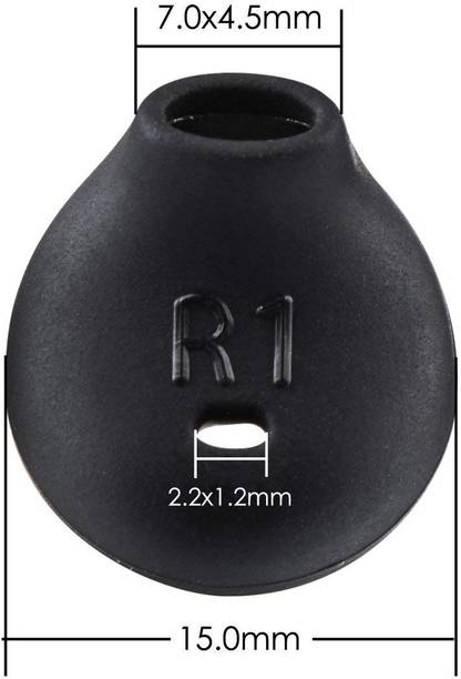 Somapa 4 pair (8 pcs) Earbuds cover, Ear Tips Level U In The Ear Headphone Cushion