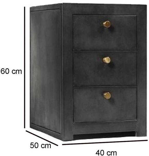 APRODZ Sheesham Wood Side Table For Bed Room / Living Room| Drawer Storage Solid Wood Bedside Table