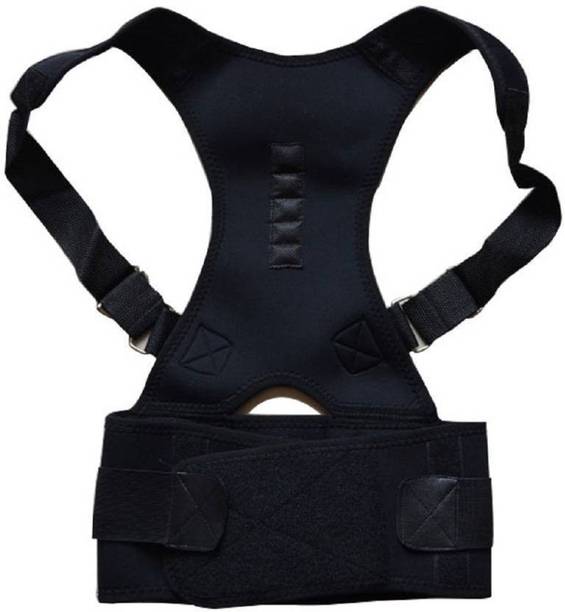 GujaratiEnterprise Magnetic Posture Corrector for Lower and Upper Back Pain ( size : L ) Posture Corrector