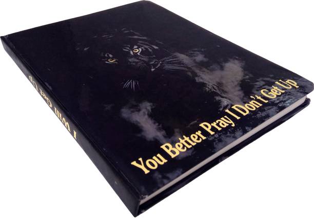 TECHNOCHITRA Exclusive Motivational Quote Diary Notebook Book-size Diary Ruled 160 Pages
