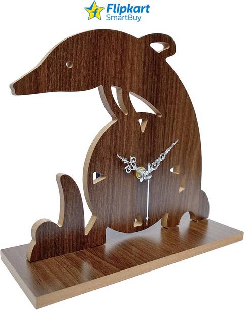 Flipkart SmartBuy Analog Brown Clock