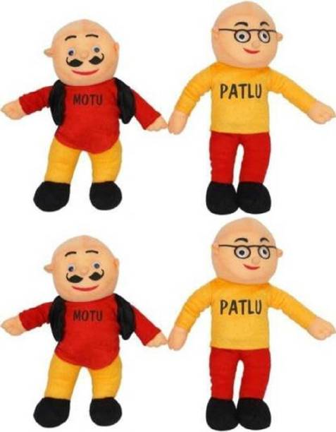 Khatu shyam Premium Quality Motu Patlu (Pack of 2)  - 32 cm