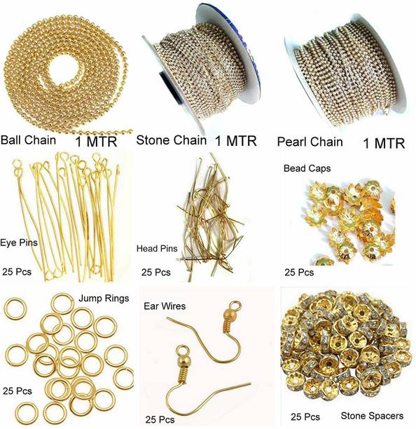 Crafts Haveli DIY Art Quilling And Jewellery Making Acessories For Silk Thread Jewellery Ma
