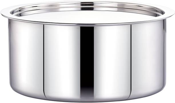 Maxima Triply Stainless steel Tope with Lid 1.6 L capac...