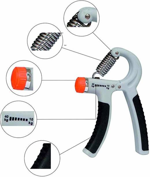 Shopeleven Hand Gripper For Best Hand Exerciser Adjustable 10kg-40kg Fitness Grip L29 Hand Grip/Fitness Grip