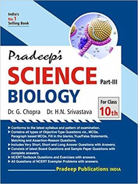 Pradeep's Science Part III (Biology) for Class 10