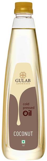 Gulab Coconut Oil For Cooking Oil with low Smoke - 1lt ...
