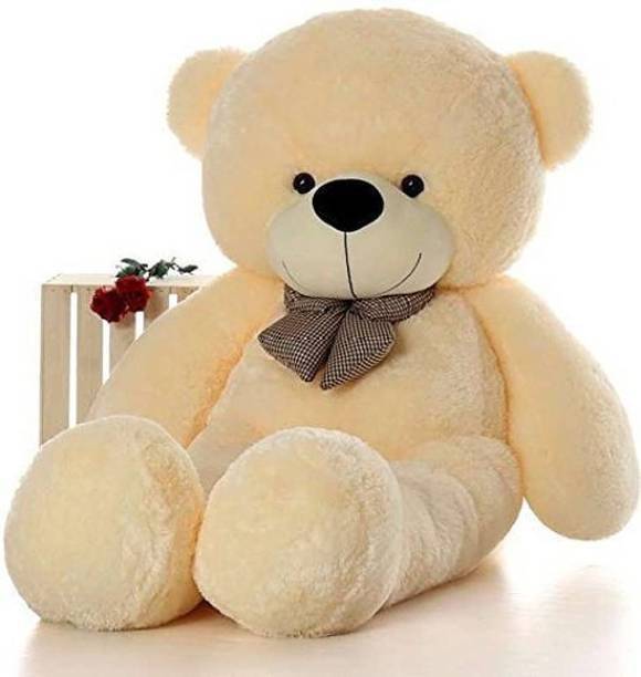 MOLAP Soft Toy Teddy Bear - Butter Color - 3 Feet - 91 cm (Butter)  - 91 cm