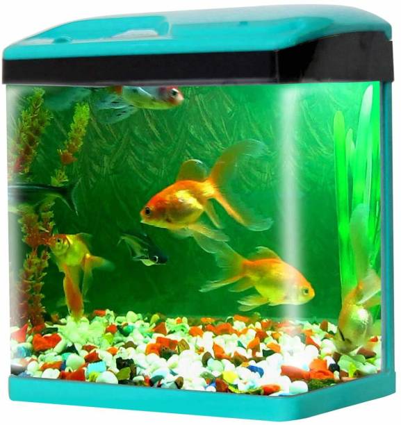 Jainsons Pet Products GIFT-SOBO-SO-400F-SKY-BLUE-COMBO Rectangle Aquarium Tank