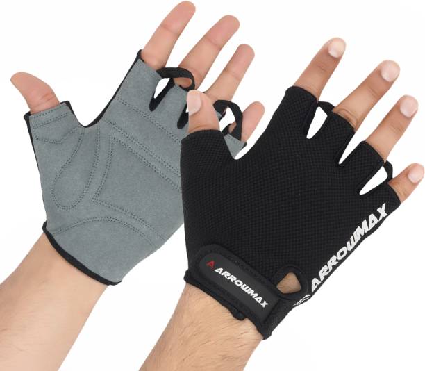 ArrowMax BEST IN CLASS ARMOUR-X SPORTS/ WITH BREATHABLE Gym & Fitness Gloves