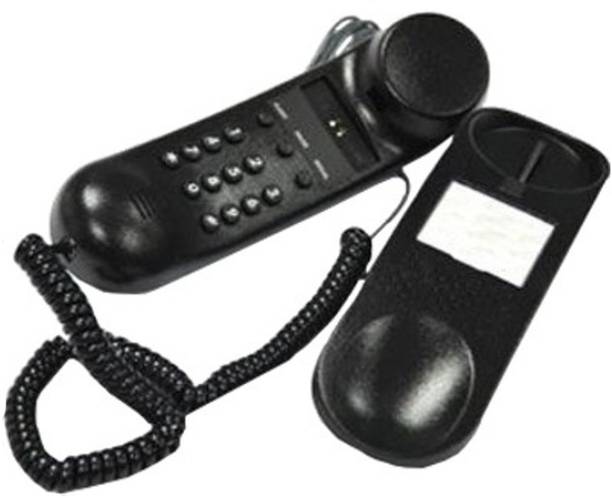 Beetel B25-BK Corded Phone (Black) Corded Landline Phone with Answering Machine