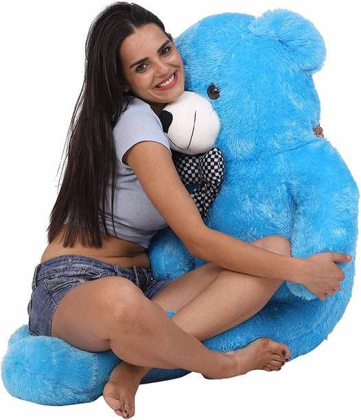 NP Toys Giant Teddy Bear Cuddly Stuffed Teddy Bear Toy Doll for Birthday Gift for girlfriend and any other Occasion  - 37 inch