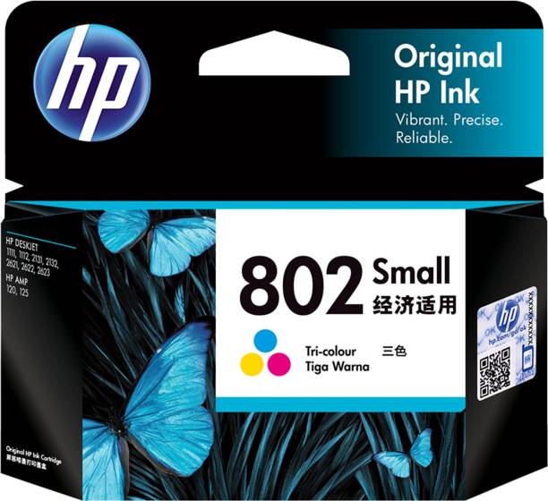HP 802 Small Tri color Ink Cartridge