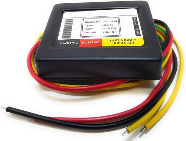 TRYFLY Side, Front, Rear Flasher Indicator Light for Universal For Bike Universal For Bike