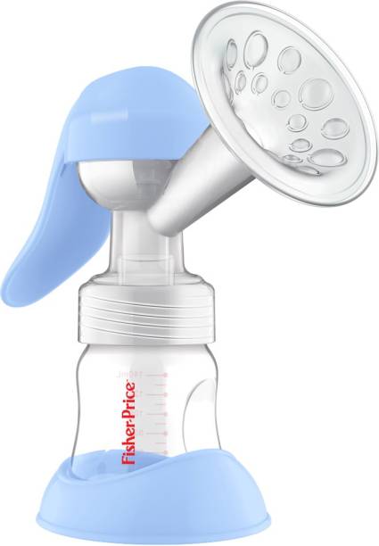 FISHER-PRICE Manual Breast Pump with Free Nipple Set and Accessories - FPBP01  - Manual