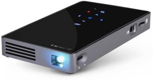 microware 800 lm DLP Corded & Cordless Mobiles Portable Projector
