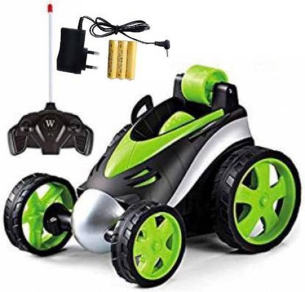 Shopjamke Remote Control Stunt Car Vehicle 360°Rotating Rolling Radio Control Electric Racing Car