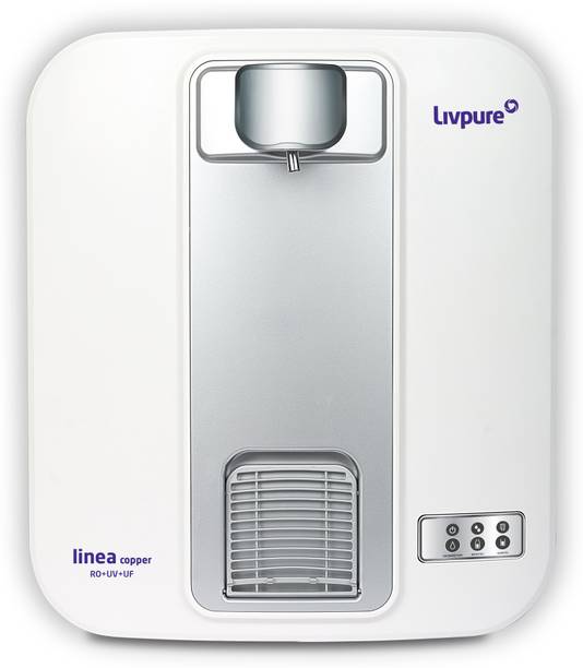 LIVPURE LIV_LINEA_COPPER 5 L RO + UV + UF Water Purifier