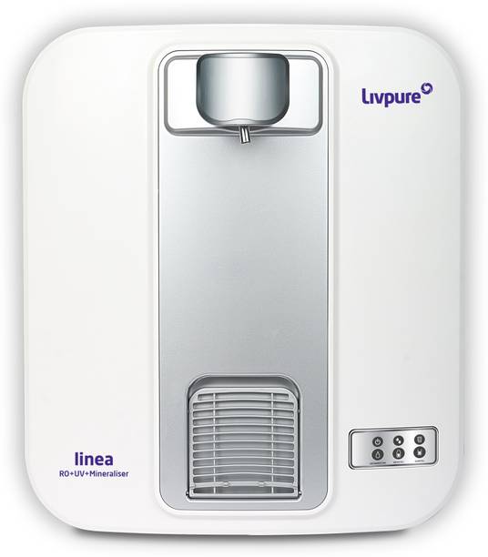 LIVPURE LIV-LINEA 5 L RO + UV + Mineraliser Water Purifier