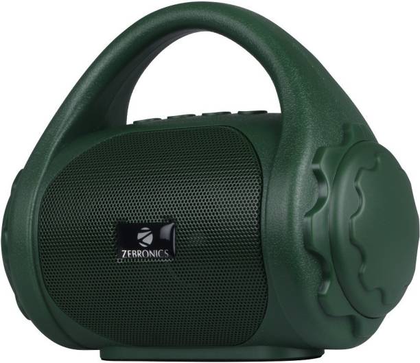 ZEBRONICS PSPK9 (County) Bluetooth Speaker with Built-in FM Radio ,Aux input 3 W Bluetooth Speaker