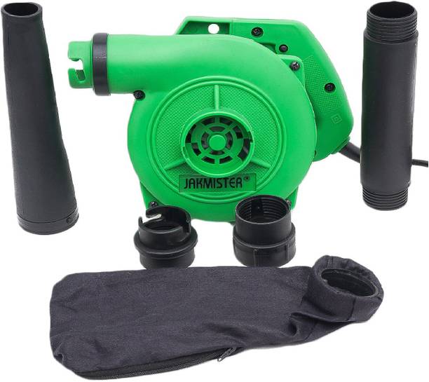 Jakmister NO- Vibration No Spark Technology 800 Watts With Extension Pipe/ Vacuum Cleaner Machine for Home/office Forward Curved Air Blower