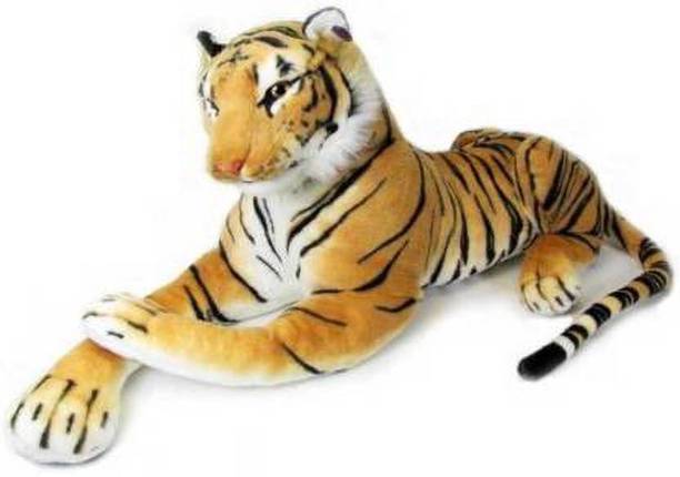 Vijaya Retail Tiger unique color 40 cm (Black & Brown) decoration Car & home/ office - 40 cm