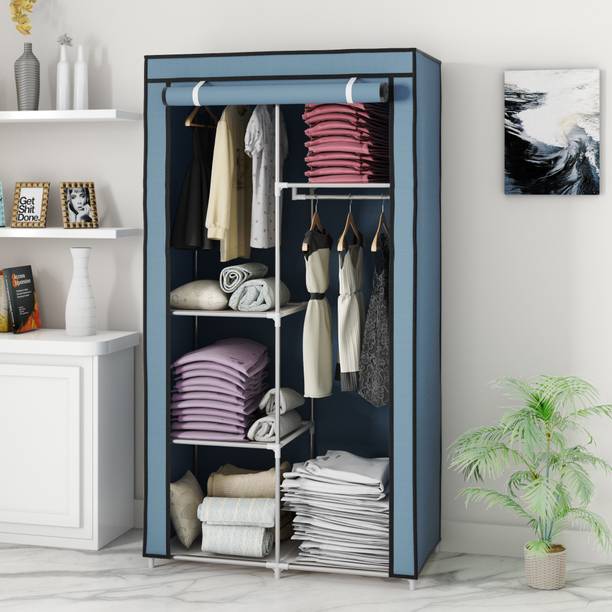 Flipkart Perfect Homes Studio Carbon Steel Collapsible Wardrobe