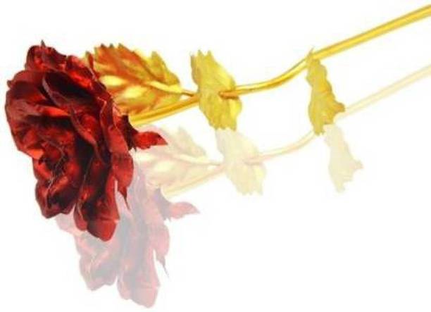 Melodeum Red Rose Artificial Flower